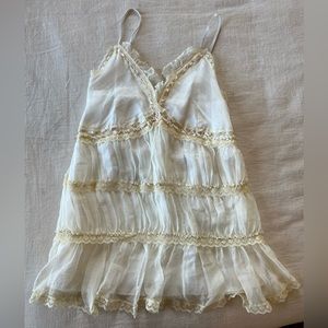 Vintage Lace Tulle Tank Top